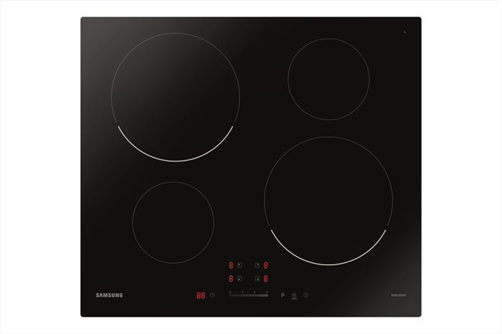 "SAMSUNG - Piano cottura induzione NZ64T3707AK/ET 59 cm-VETROCERAMICA NERO"