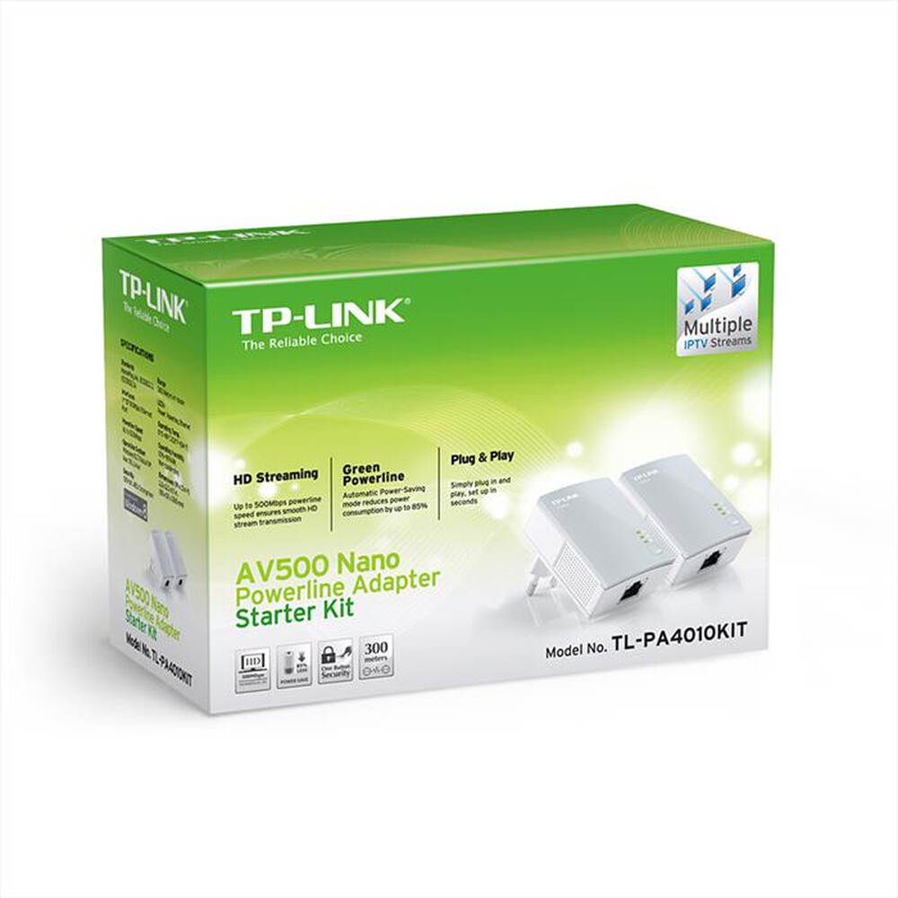Immagine del prodotto TP-LINK - Starter Kit Nano Powerline AV500
