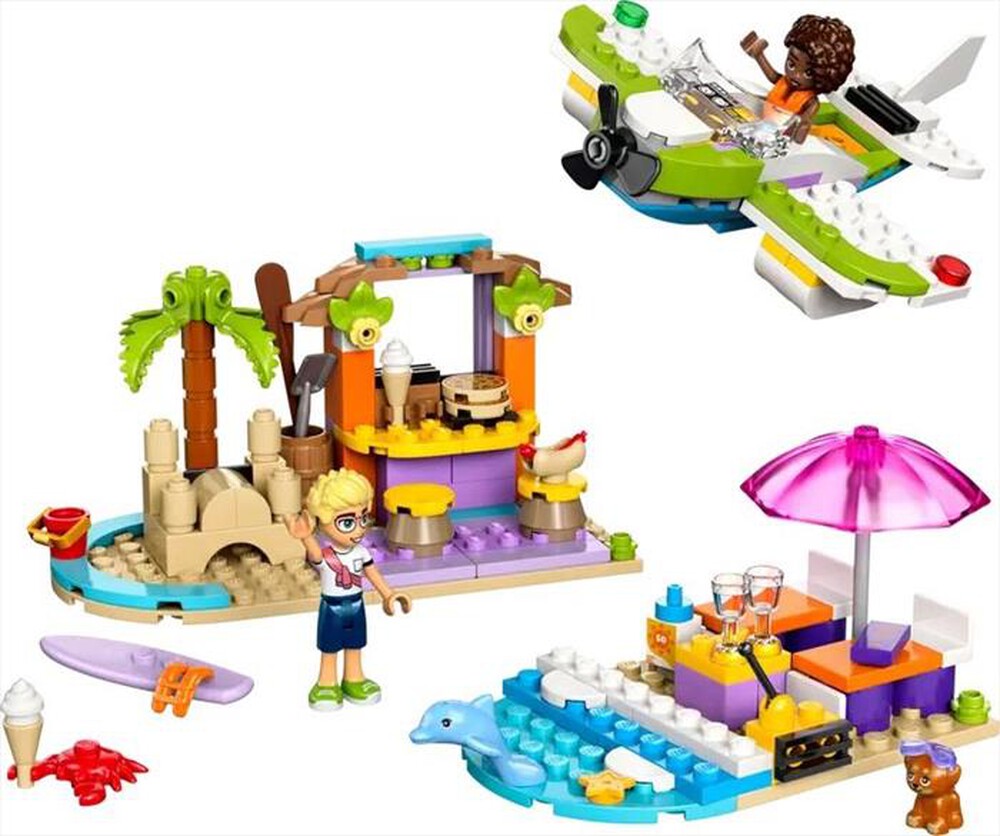 "LEGO - FRIENDS Valigia creativa spiaggia e viaggio-42672-Multicolore"