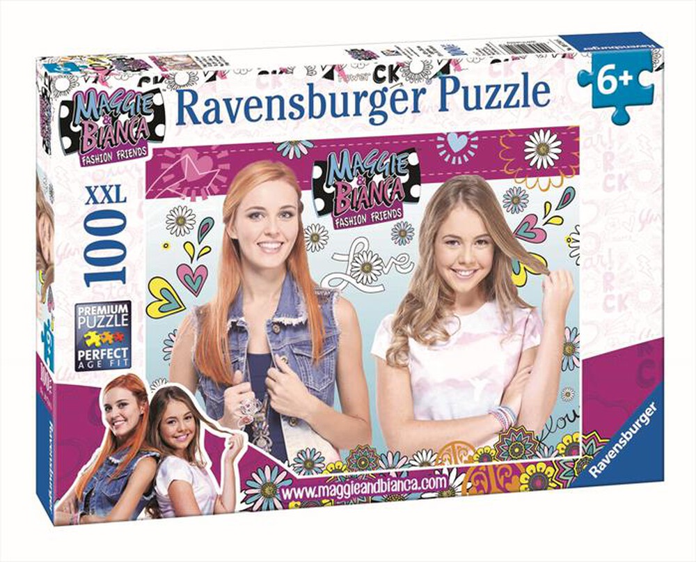 "RAVENSBURGER - MAGGIE E BIANCA 100 PEZZI"