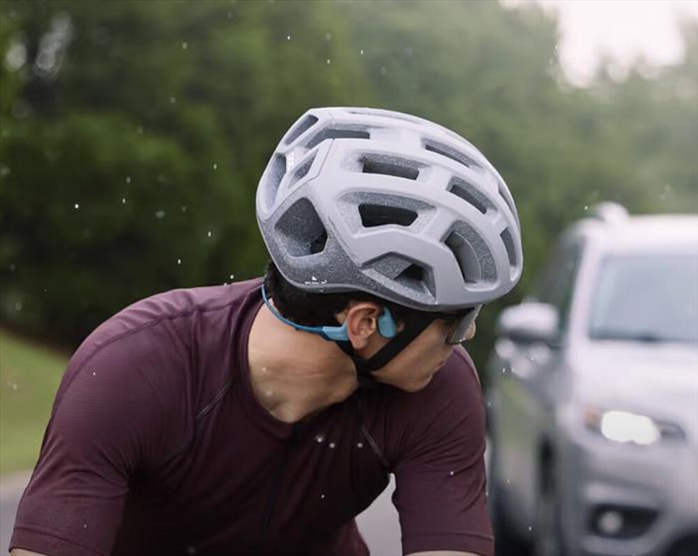 "SHOKZ - Auricolari a conduzione ossea OPENRUN PRO-blu"
