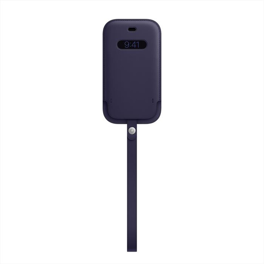 Immagine del prodotto APPLE - Custodia a tasca MagSafe in pelle per iPhone 12 mi-Viola Profondo