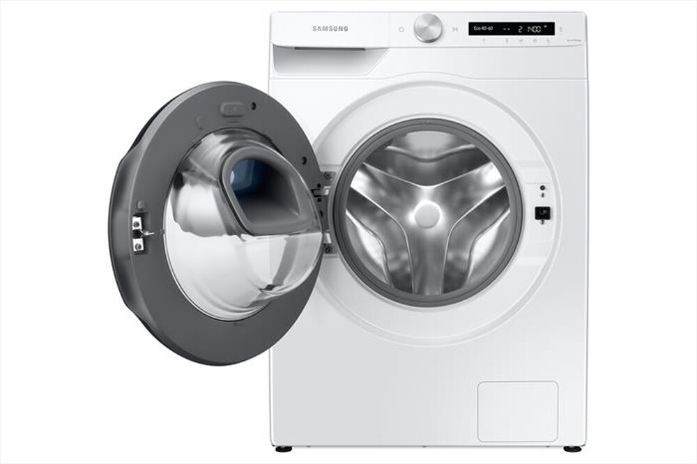 "SAMSUNG - Lavatrice WW10T554DAW/S3 10,5 Kg Classe A-BIANCO CON OBLO' Shiny Black"