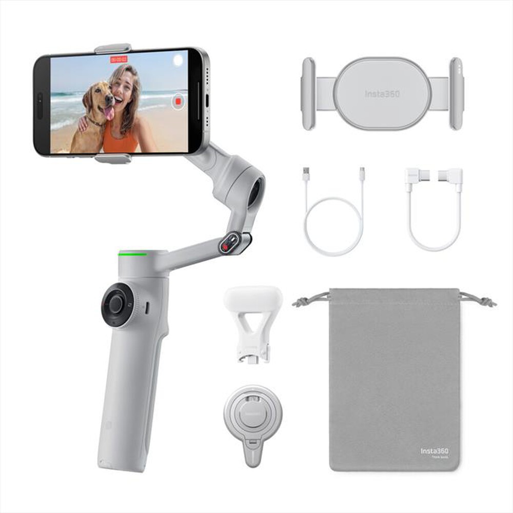 Immagine del prodotto INSTA360 - Stabilizzatore con AI - FLOW 2 PRO CREATOR KIT-Grigio