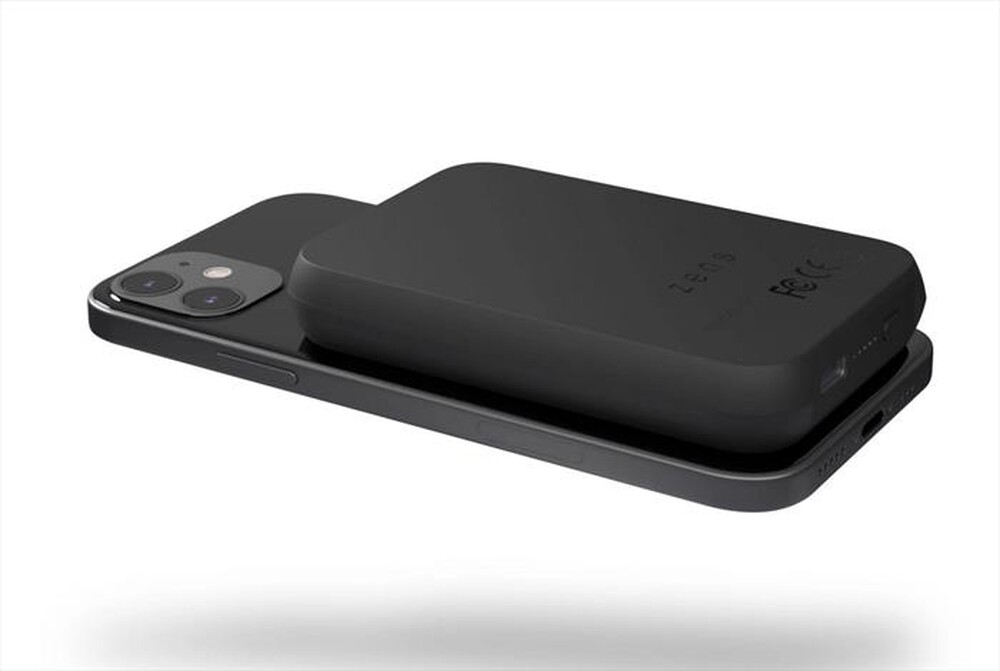 "ZENS - MAGNETIC POWERBANK WIRELESS-Black"