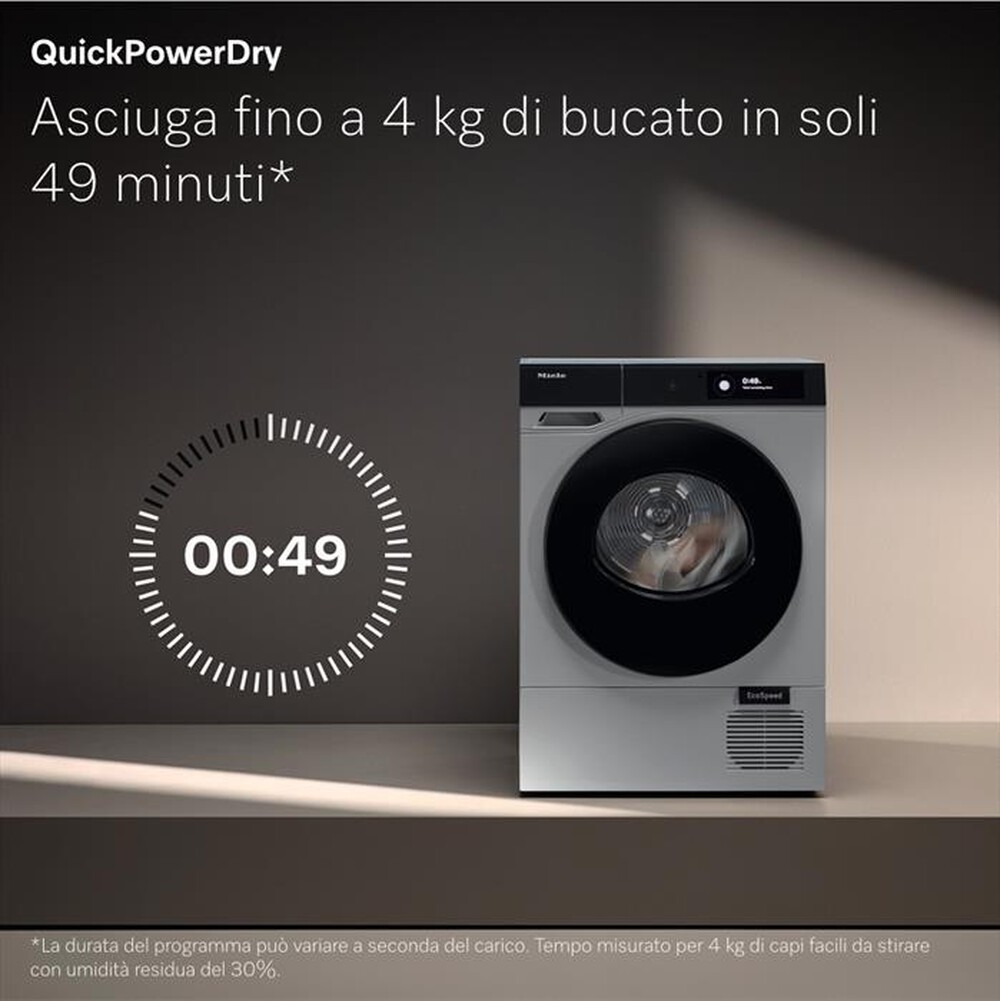 Immagine del prodotto MIELE - Asciugatrice TQ1000WP NOVA EDITION 9Kg-Nero