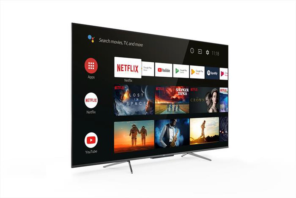 "TCL - 55C715-Alluminio nero spazzolato"