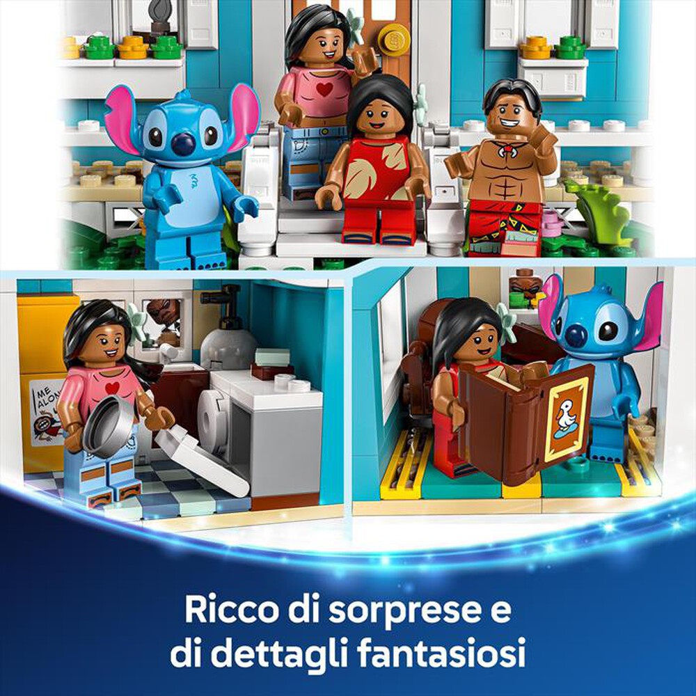 Immagine del prodotto LEGO - DISNEY Casa sulla spiaggia di Lilo e Stitch 43268