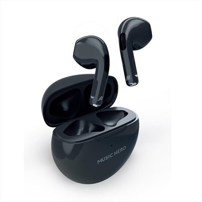 SBS - Auricolare Semi in ear Case 200 mAh-Nero