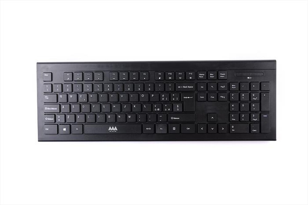"AAAMAZE - KEYBOARD+MOUSE WIRELESS-Nero"