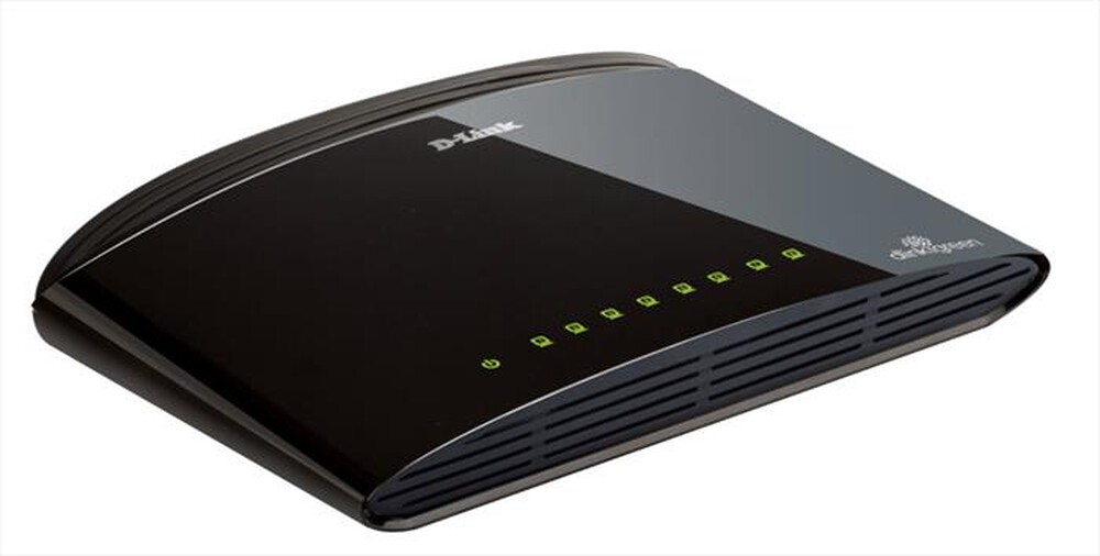 "D-LINK - D-Link DES 1008D - Switch - 8 porte - EN. Fast EN"