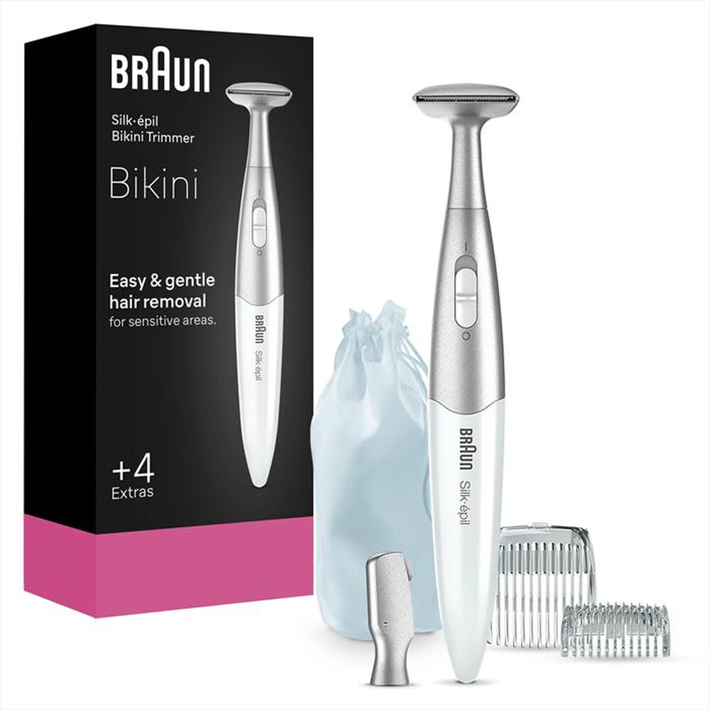 Immagine del prodotto BRAUN - Depilatore SILK-&Eacute;PIL BIKINI FG1100-BIANCO