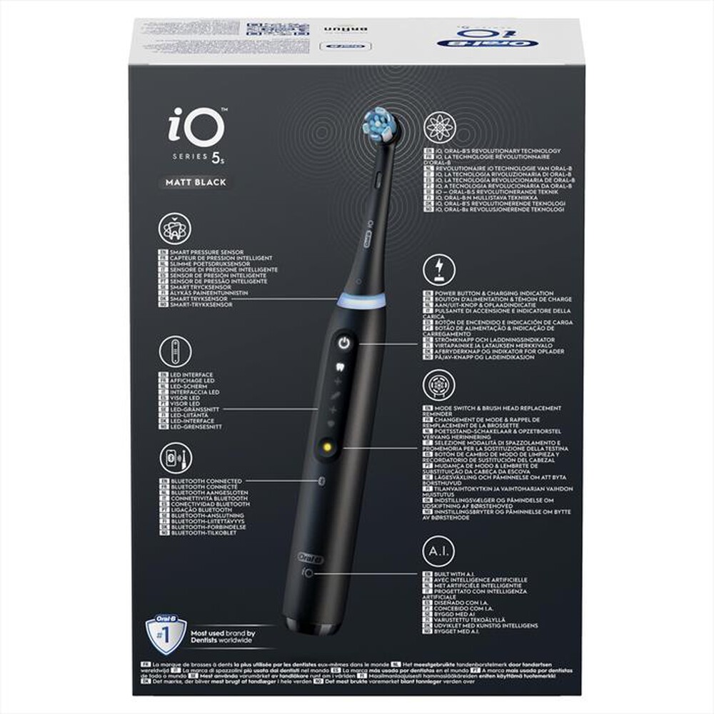 Immagine del prodotto ORAL-B - Spazzolino elettrico IO5 S-NERO