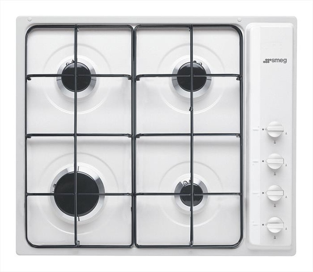 Immagine del prodotto SMEG - Piano cottura a gas S64SB 4 fuochi 58,5cm-Bianco