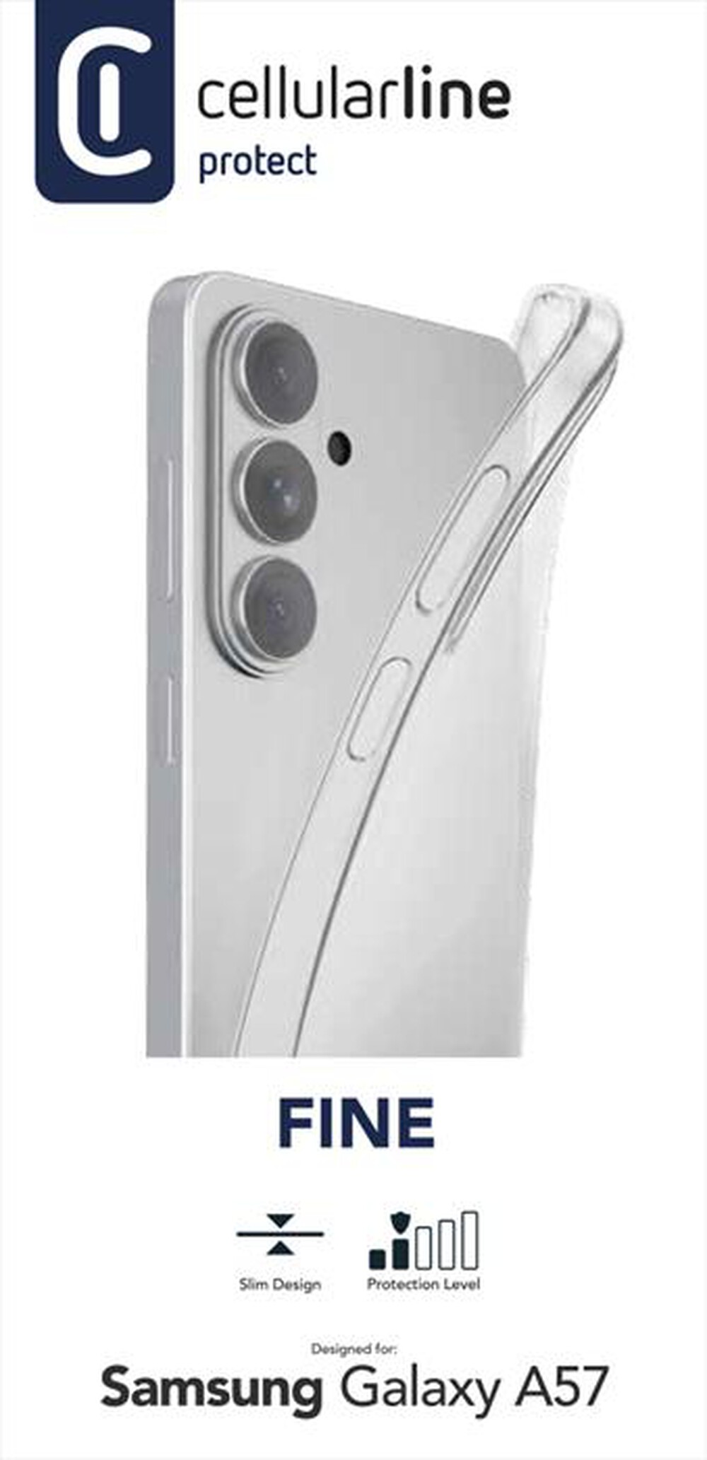 Immagine del prodotto CELLULARLINE - Cover in gomma morbida FINE per Galaxy A57