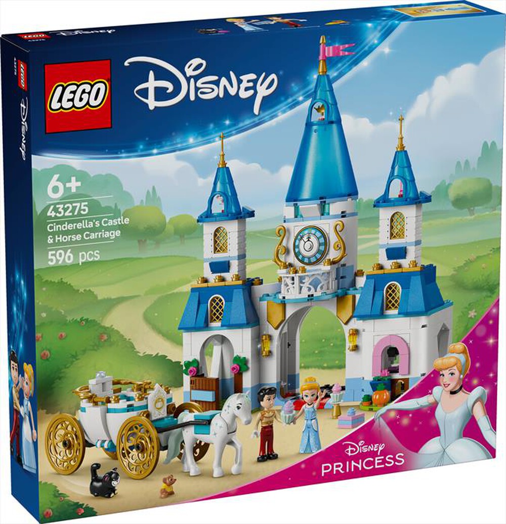 Immagine del prodotto LEGO - DISNEY Castello e carrozza di Cenerentola 43275