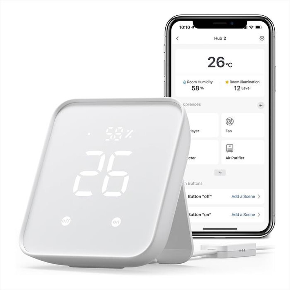 Immagine del prodotto SWITCHBOT - HUB 2-BIANCO