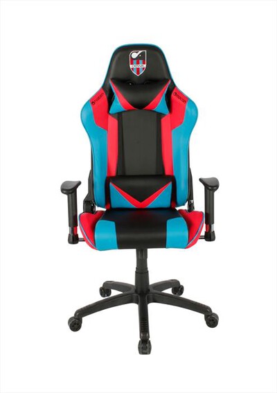 NACON - SEDIA GAMING CH-520 UFFICIALE CATANIA-Nero/Rosso/Blu