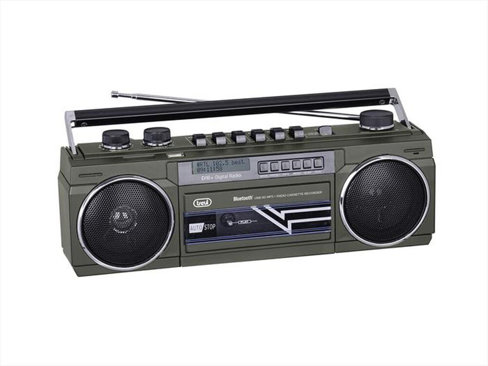 Trevi RR 501 BT Radio Registratore Portatile Usb Sd