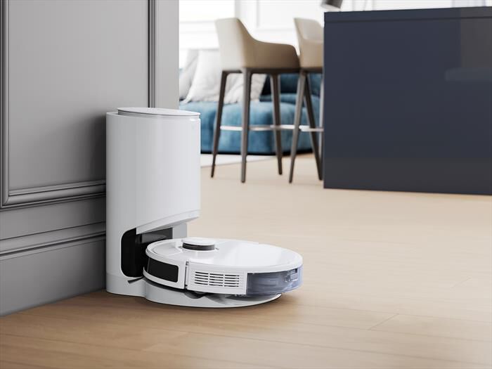 ECOVACS - N8 PRO+ ROBOT ASPIRAPOLVERE DEEBOT OZMO-Bianco/Nero