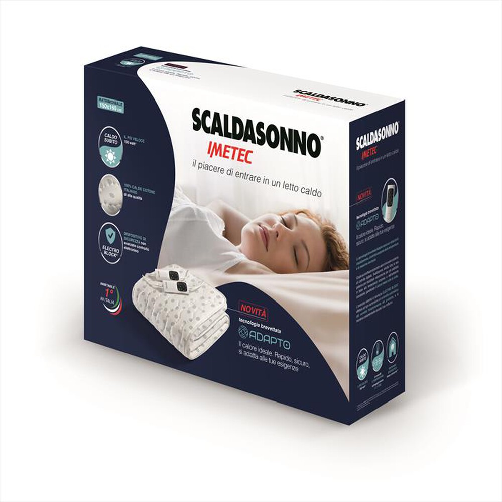 "IMETEC - 16631 - SCALDASONNO ADAPTO M 6T-BIANCO"
