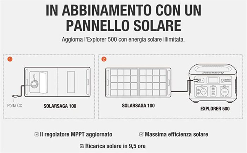 Immagine del prodotto JACKERY - EXPLORER 500EU