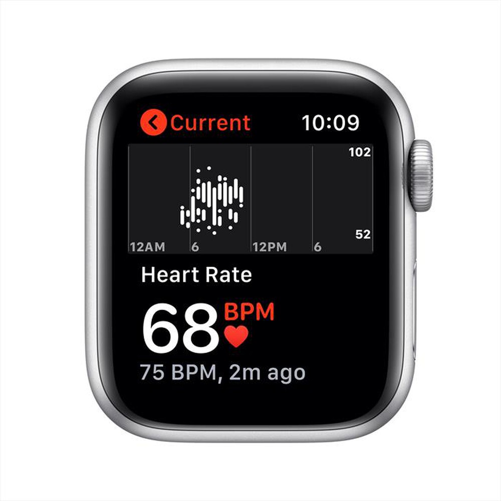 "APPLE - Watch Nike SE GPS 40mm Alluminio Silver-Sport Pure Platinum/Black"