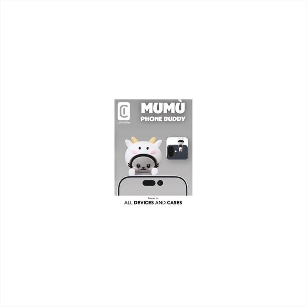 Immagine del prodotto CELLULARLINE - PHONE BUDDY COW-Grigio, Bianco