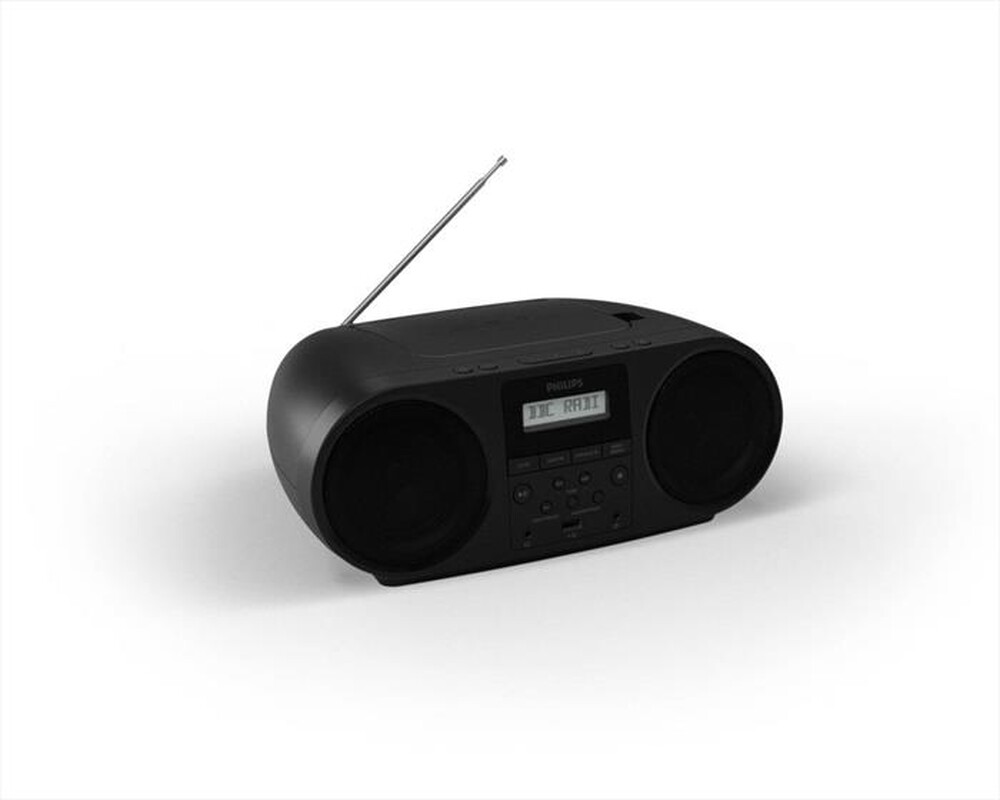 "PHILIPS - Lettore CD/radio FM TAZ6000/10-Black"