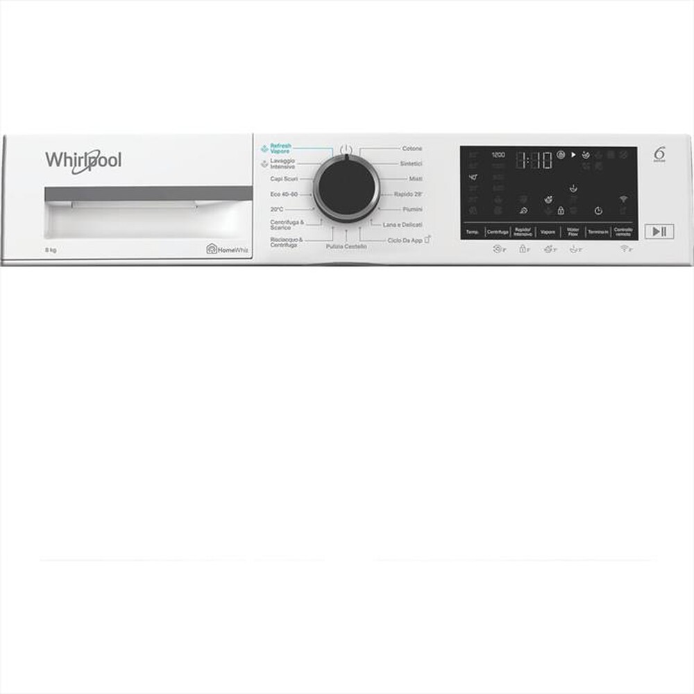 Immagine del prodotto WHIRLPOOL - Lavatrice WAM R268WB IT 8Kg Classe A