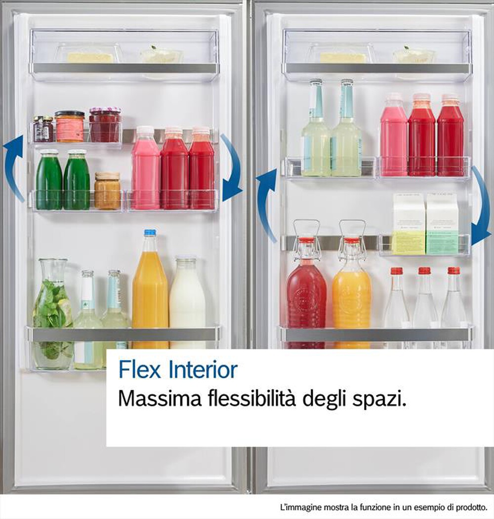 Immagine del prodotto BOSCH - Frigorifero Combinato KGN39AIAU Classe A 203x60 cm-Acciaio anti-impronta