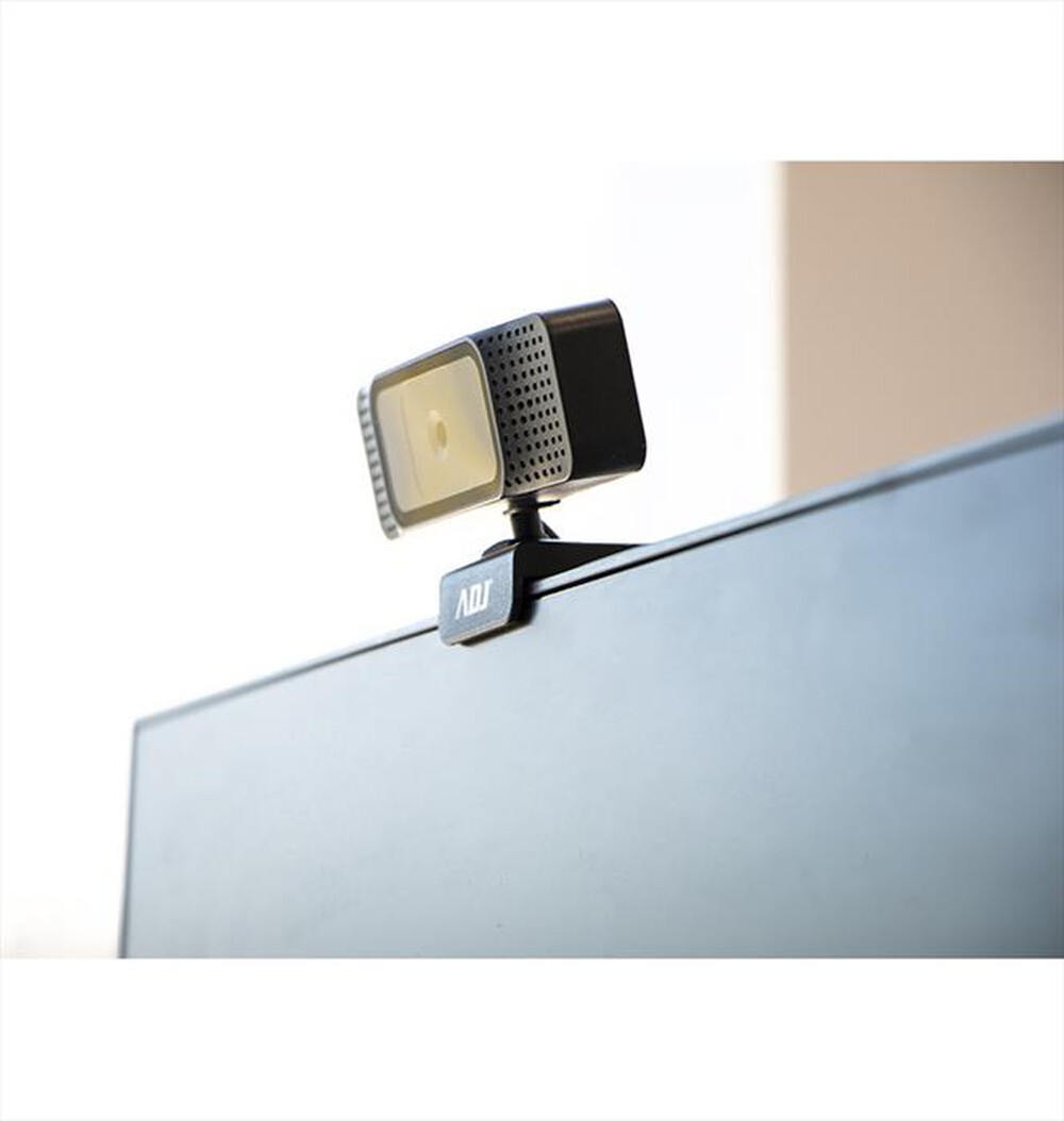 "ADJ - Webcam WB018 HD1080P USB con autofocus-Nero"