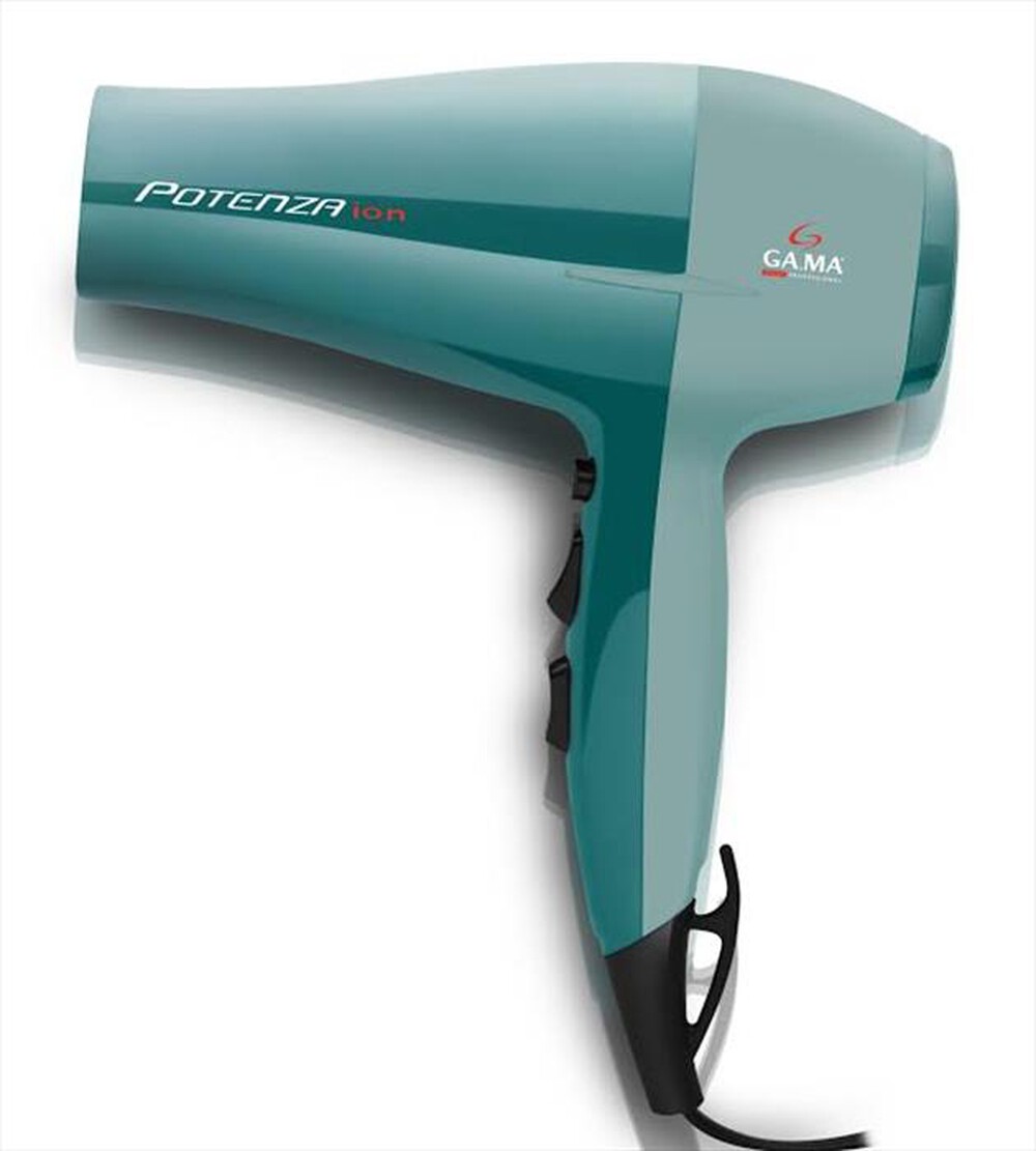"GA.MA - 3D Therapy Potenza Ion Plus-Verde Acqua"