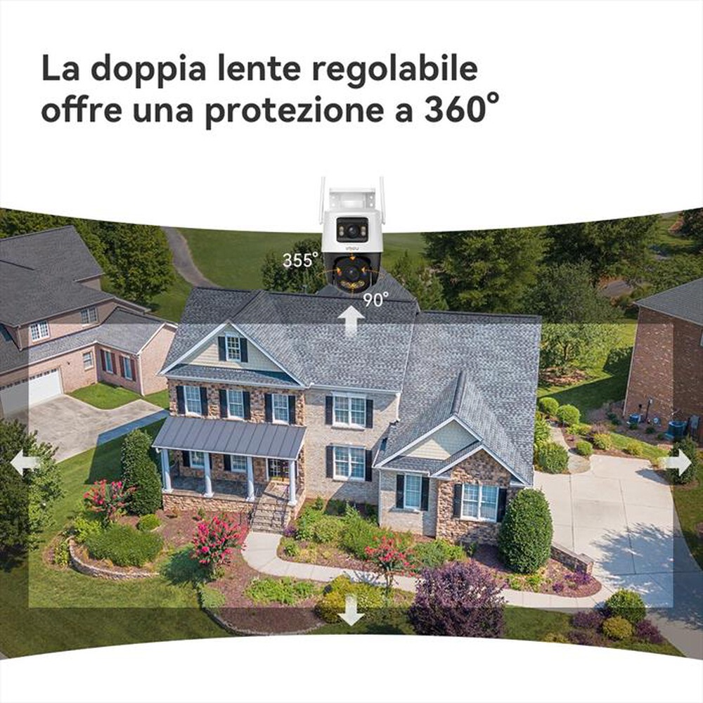 Immagine del prodotto IMOU - Telecamera da esterno CRUISER DUAL 2 6MP-BIANCO