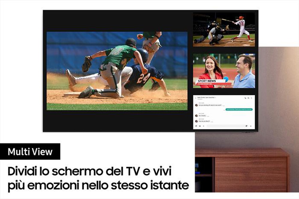 "SAMSUNG - Smart TV Neo QLED 4K 50” QE50QN90A-Titan Black"