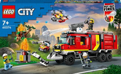 LEGO - CITY FIRE Autopompa dei vigili del fuoco 60374