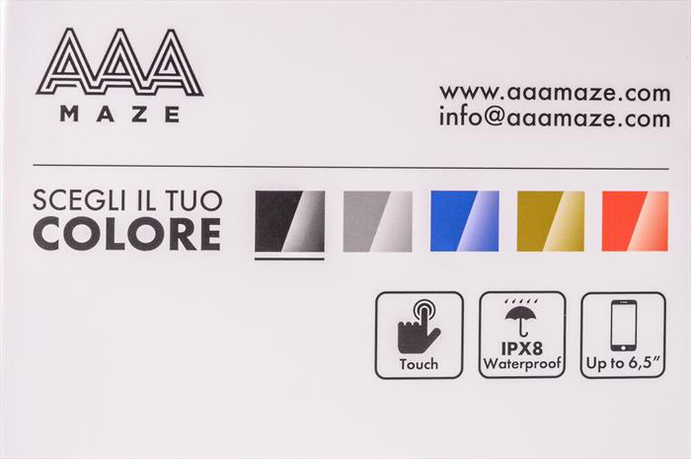 "AAAMAZE - WATERPROOF PHONE CASE-Gold"