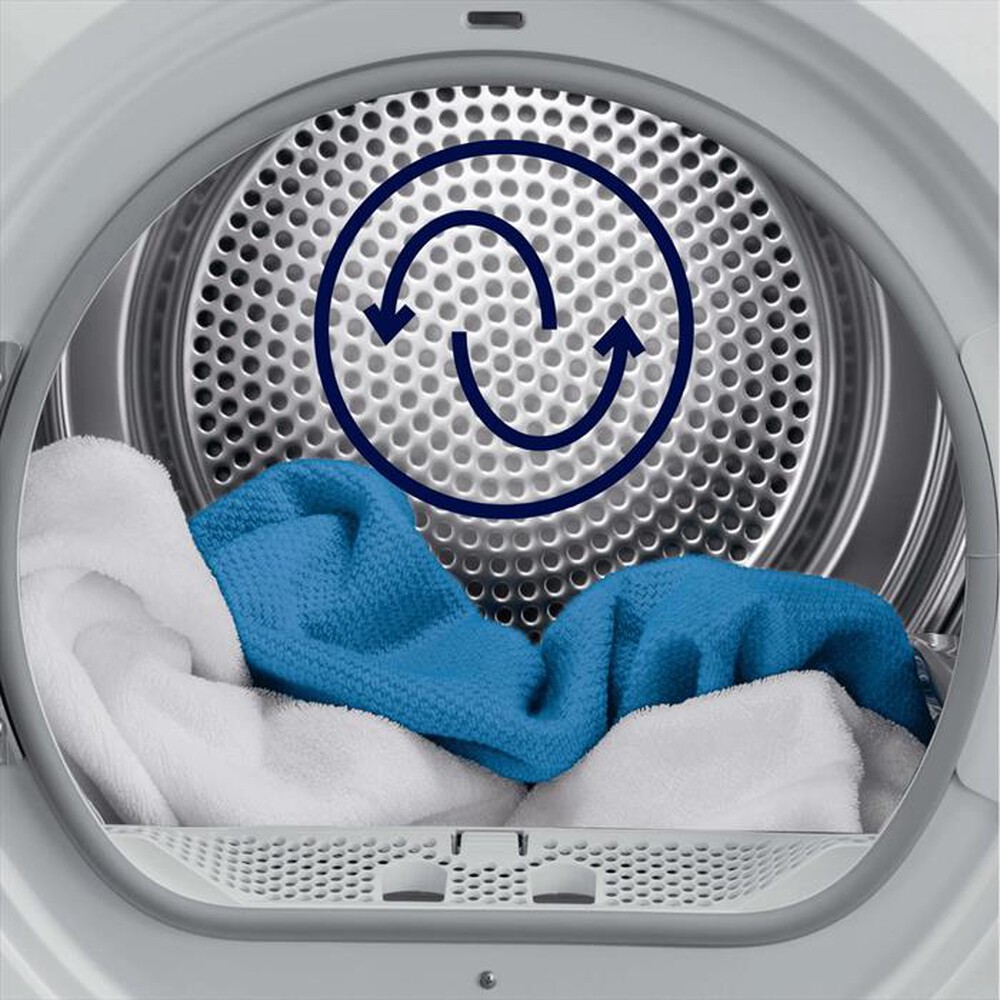 Immagine del prodotto ELECTROLUX - Asciugatrice EW7H583B 8Kg Classe C-Bianco/obl&ograve; nero