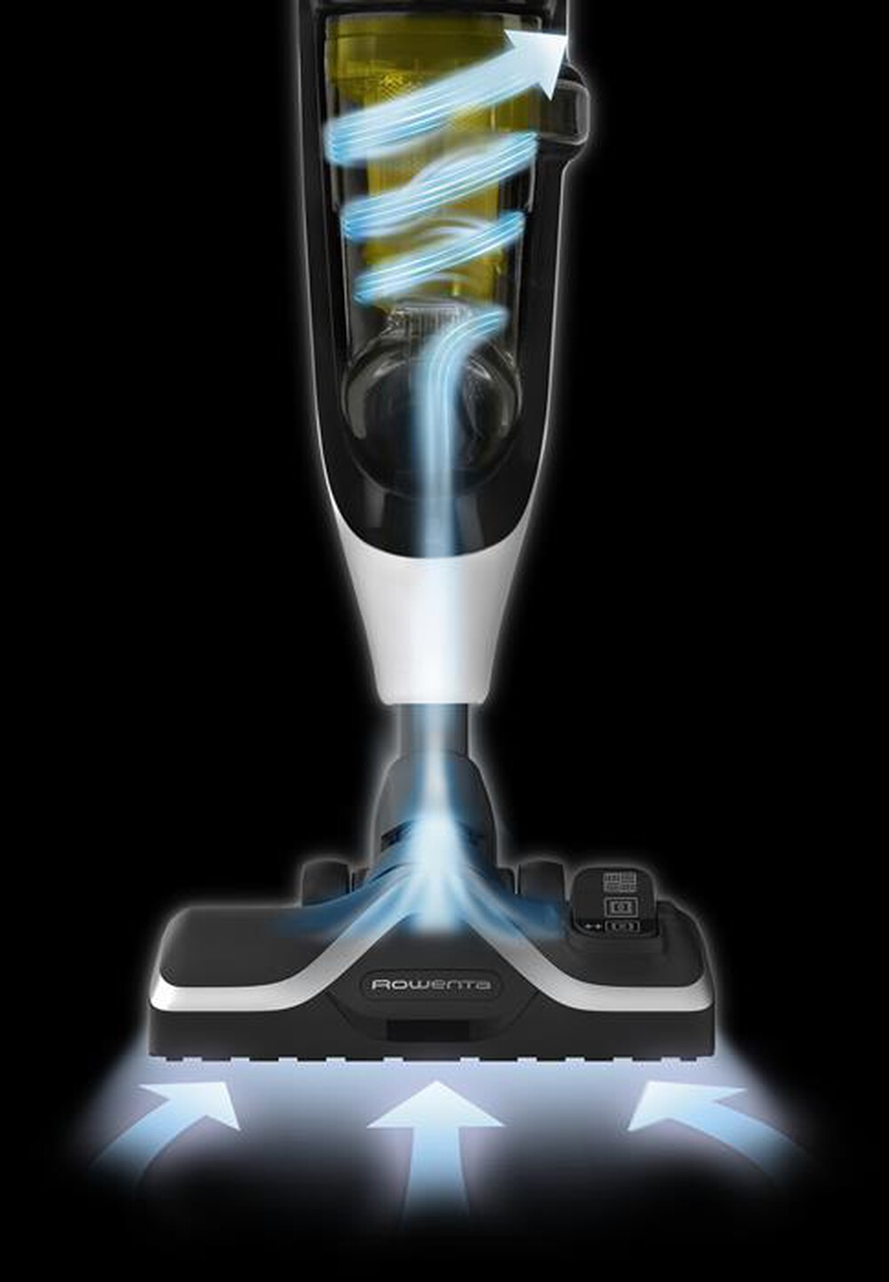 "ROWENTA - RH8147WA Powerline ExtremeCyclonic Scopa Elettrica-Bianco/giallo"