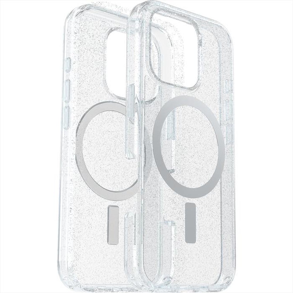 "OTTERBOX - SYMMETRY CLEAR MAGSAFE CUSTODIA IPHONE 16 PRO-trasparente/glitter"