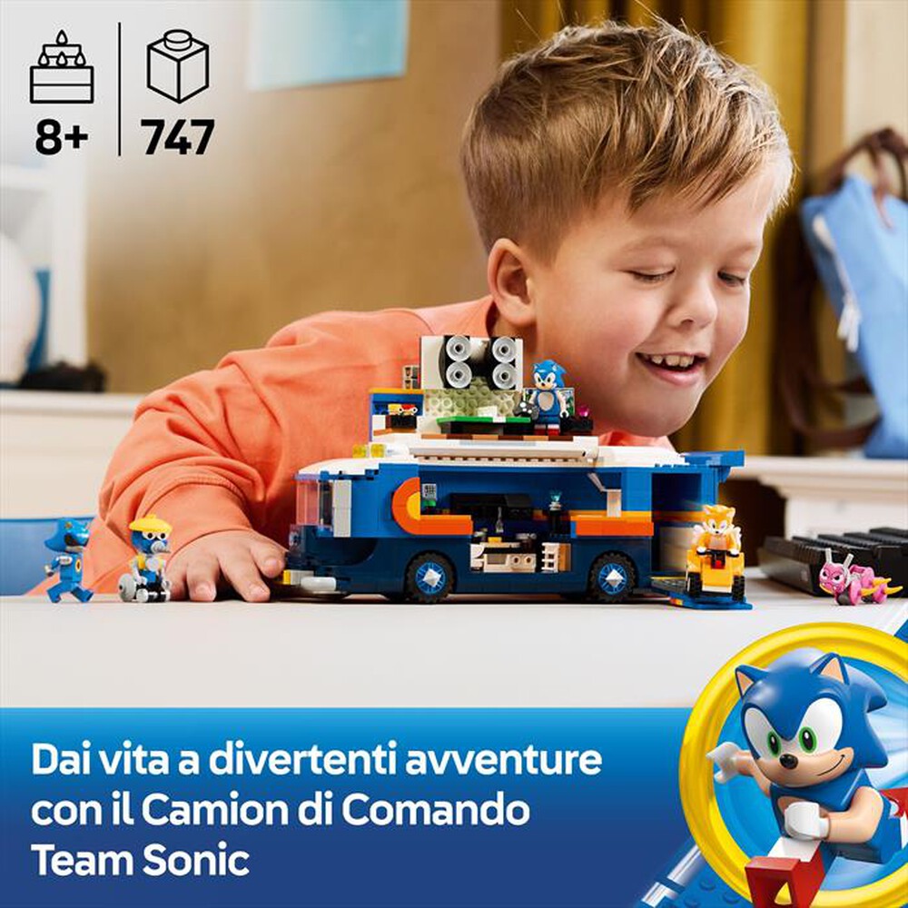 Immagine del prodotto LEGO - SONIC Camion di comando Team SONIC 77006