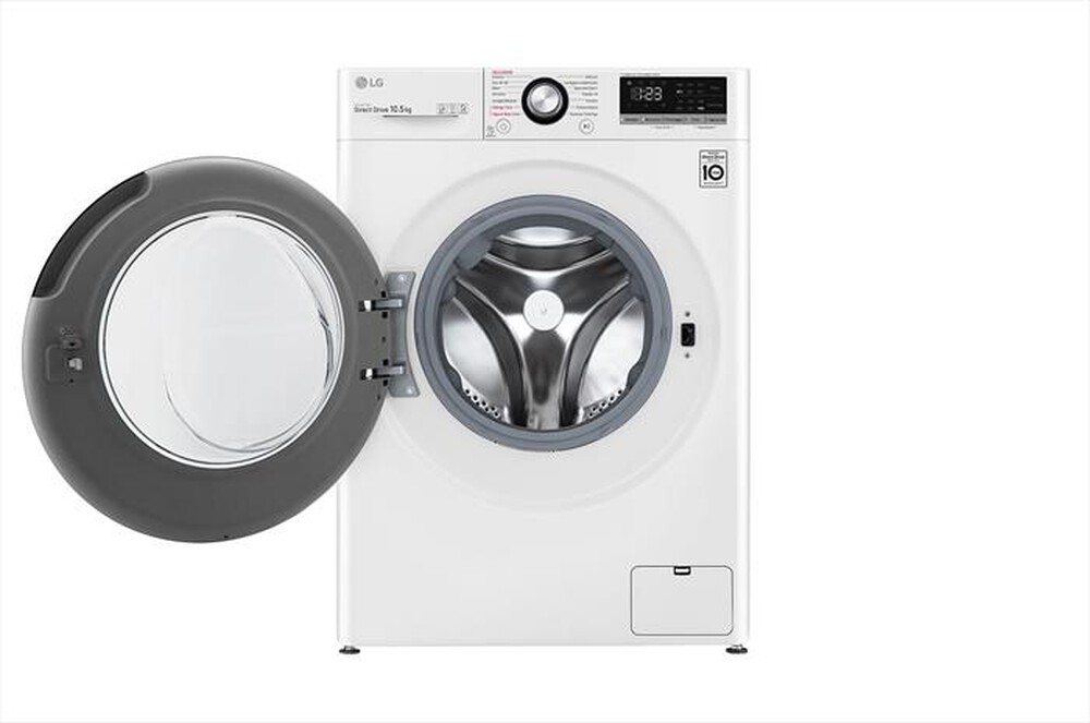 "LG - Lavatrice F4WV310SAE 10,5 Kg Classe A-White"