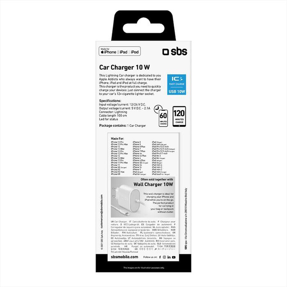 Immagine del prodotto SBS - TECRLH2189AWFAST-Bianco