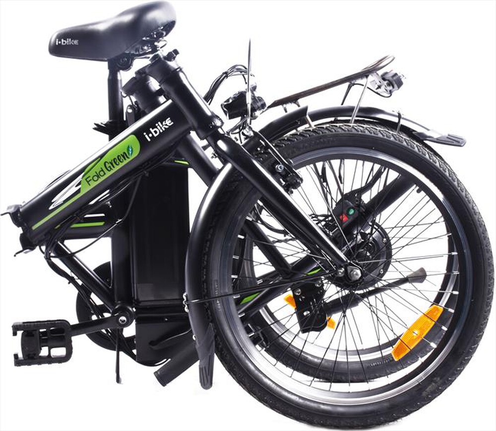 "IBIKE - FOLD GREEN 21 ITA99-NERO / VERDE"