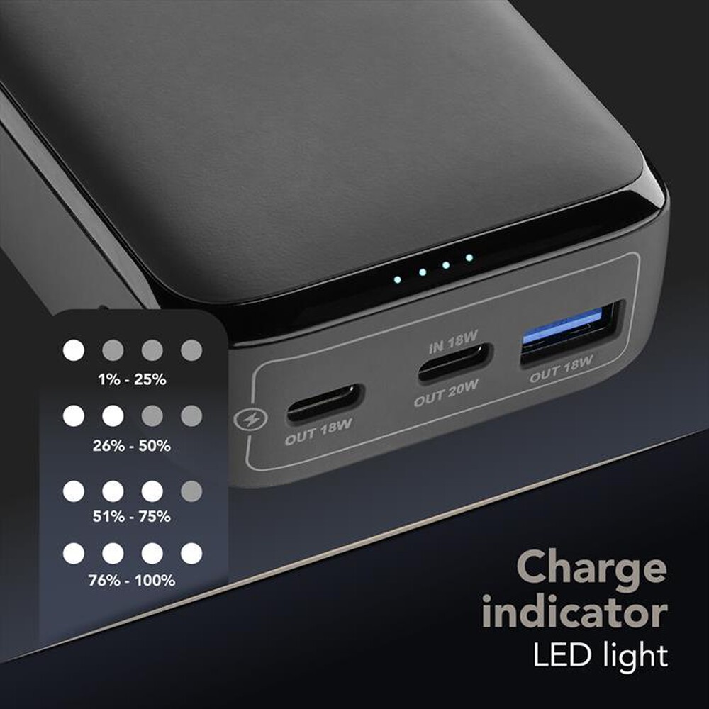 Immagine del prodotto CELLULARLINE - Power Bank Essence Promo 10.000mAh PD fino a 20W-Nero