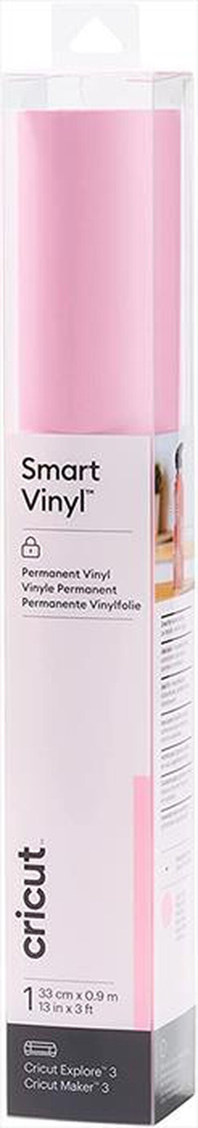 CRICUT - SMART VINILE PERMANENTE - 1 FOGLIO-Light Pink