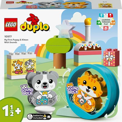 LEGO - DUPLO IL MIO PRIMO CAGNOLINO E GATTINO - 10977