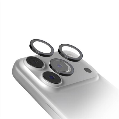 SBS - Vetrino fotocamera per iPhone 17 Pro/17 Pro Max-Nero