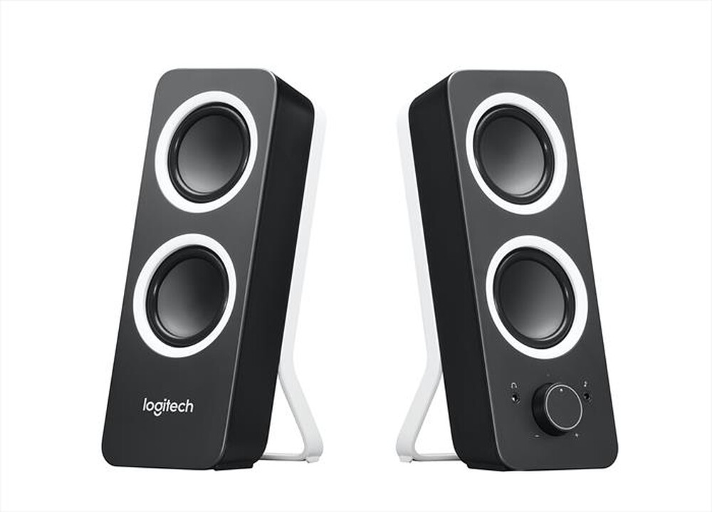 "LOGITECH - Z200 Multimedia Speakers-Midnight Black"