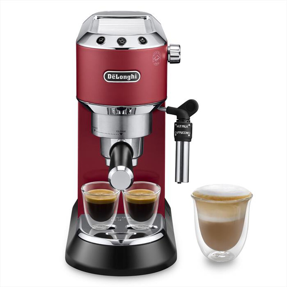 "DE LONGHI - DEDICA EC685.R MACCHINA DA CAFFÈ MANUALE-Rosso"